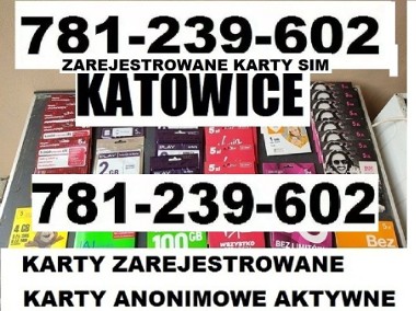 Karty sim anonimowe zarejestrowane anonim karta startery starter aktywne gsm-1