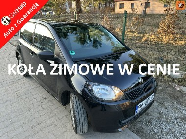 Skoda Citigo Citigo 1,0 MPI, drugie koła, klimatyzacja, elektr. szyby, ESP, Isofix-1