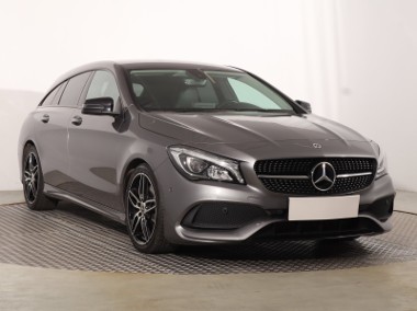 Mercedes-Benz Klasa CLA , Salon Polska, Automat, Skóra, Klimatronic, Tempomat,-1