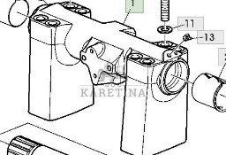 John Deere 6630 Podpora Tylnego Podnośnika L169399