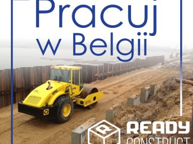 Monter kanalizacji zewnętrznej, Prace ziemne - Praca od stycznia - BELGIA -1