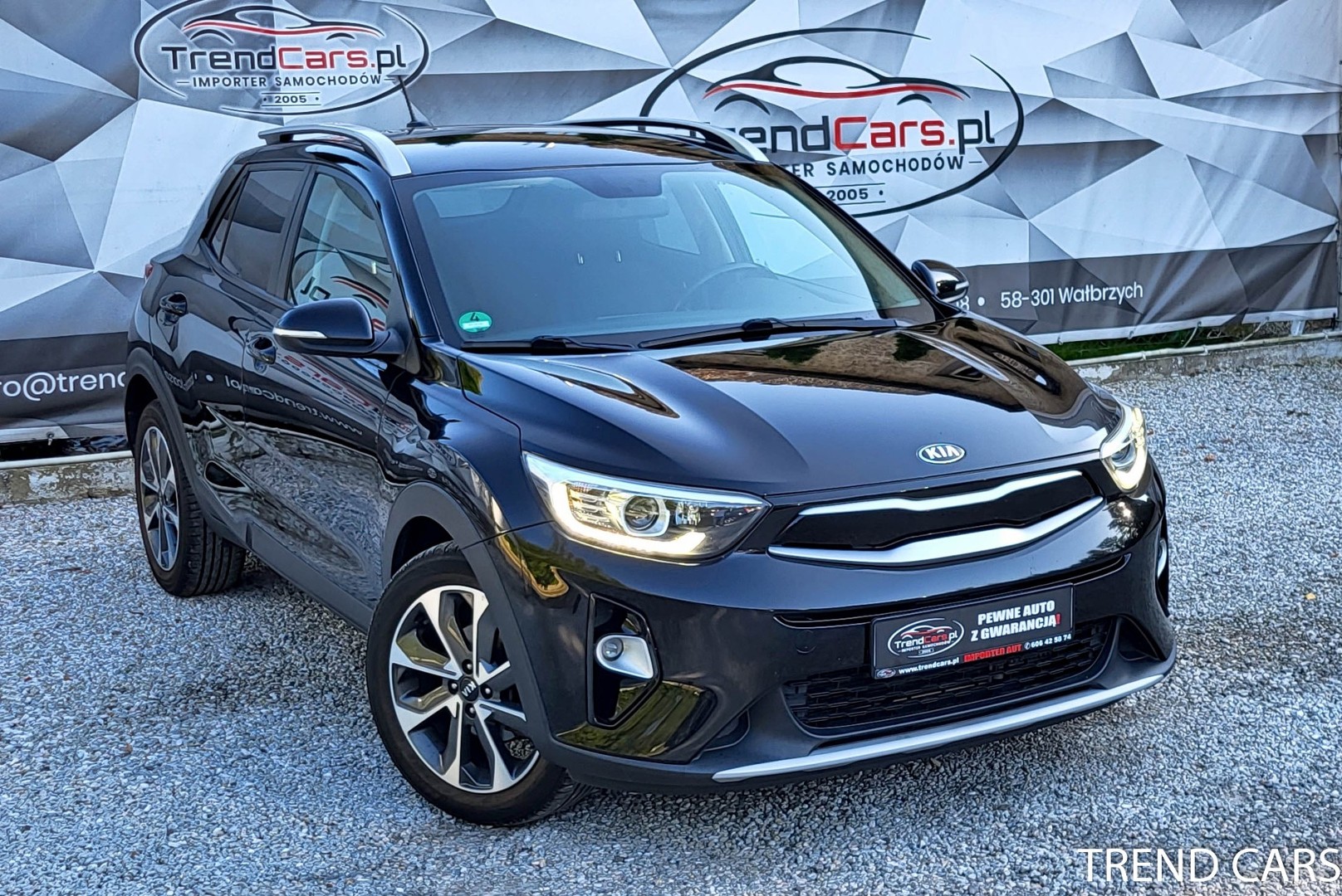 Kia Stonic bezwypadkowa zarejestrowana Navi kamera