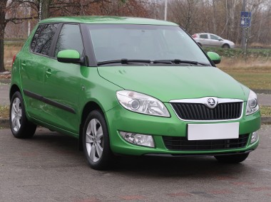 Skoda Fabia II , Klimatronic, Tempomat, Parktronic, Podgrzewane siedzienia,-1