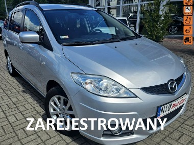 Mazda 5 I gzrane fotele, klima 2 strefowa, 7 osobowy-1