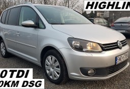 Volkswagen Touran II 140KM DSG HIGHLINE ZobaczFILM Stan Idealny WEBASTO Hak