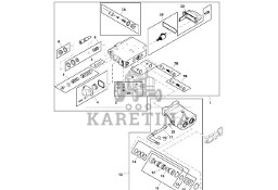 John Deere 9470RX - Elektr. moduł sterowania RE567656 (Zawór sterujący)