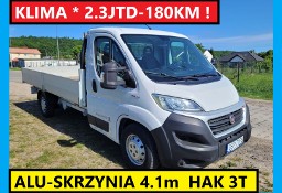 Fiat Ducato 4m ALU skrzynia 2.3JTD-180KM KLIMA Webasto HAK 3T