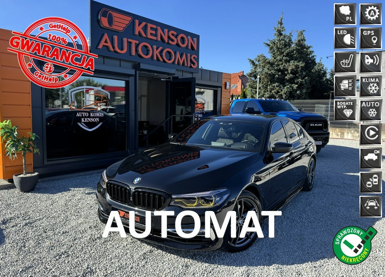BMW SERIA 5 VII (G30/G31) BMW SERIA 5 Nowy rozrząd, Duży serwis, Kamera 360, Nawigacja, Wirtual kokpit, LE