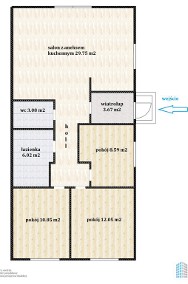 4 pokoje, taras, ogród, działka 300 m2, Kostrzyn - dom parterowy-2