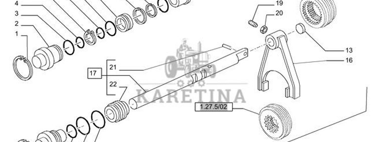 New Holland T6010 T6090 T6070 Zaczep 82852615-1