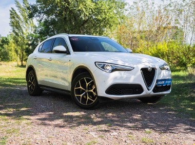 Alfa Romeo Stelvio , Salon Polska, Serwis ASO, Automat, VAT 23%, Skóra, Navi,-1