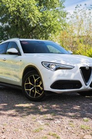 Alfa Romeo Stelvio , Salon Polska, Serwis ASO, Automat, VAT 23%, Skóra, Navi,-2
