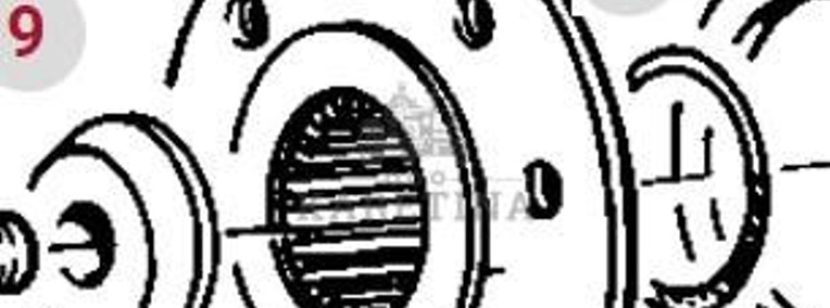 Fendt Favorit 514 Kołnierz CZĘŚCI 162126321110-1