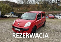 Renault Kangoo II 1.6MPi-87km-Serwisowany-Bezwypadkowy-2-Właściciel-Klimatyzacja-Alufe