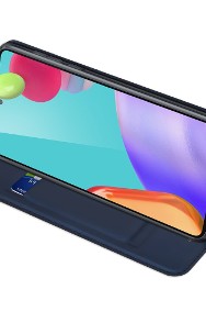 Etui Dux Ducis + Szkło do Samsung Galaxy A52 4G/5G niebieski-2