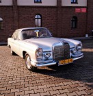 Mercedes-Benz W111 coupe samochód zabytkowy / rertro auto na ślub