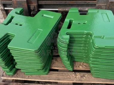 John Deere Obciążnik Walizkowy Balast 50kg Prawy Lewy 1100kg-1
