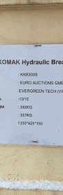 Nowy nieużywany! Młot hydrauliczny Komak KKB300S 392kg do koparki-4