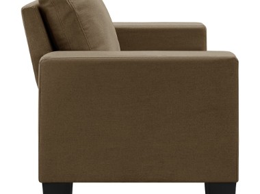 vidaXL 2-osobowa sofa, brązowa, tapicerowana tkaniną287113-1