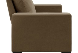 vidaXL 2-osobowa sofa, brązowa, tapicerowana tkaniną287113