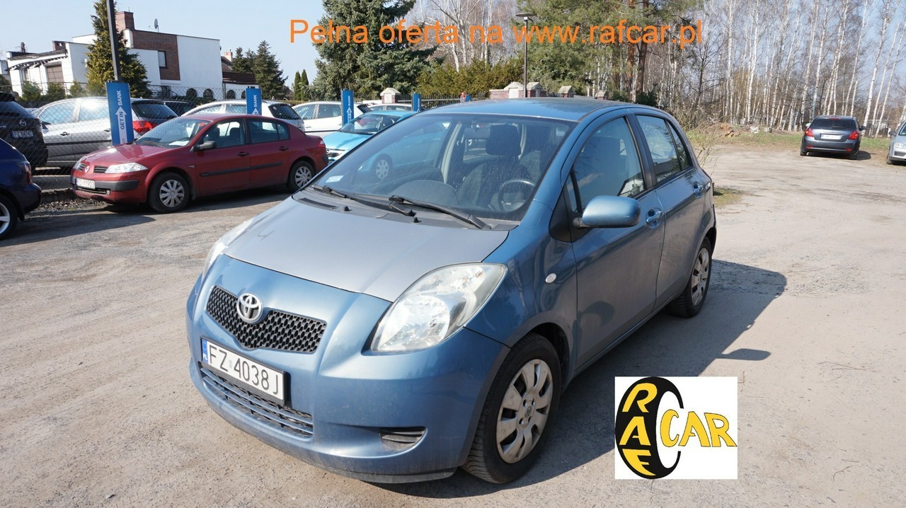 Toyota Yaris II zarejestrowana i ubezpieczona
