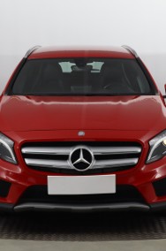 Mercedes-Benz Klasa GLA I , Salon Polska, Serwis ASO, Automat, Skóra, Xenon, Bi-Xenon,-2