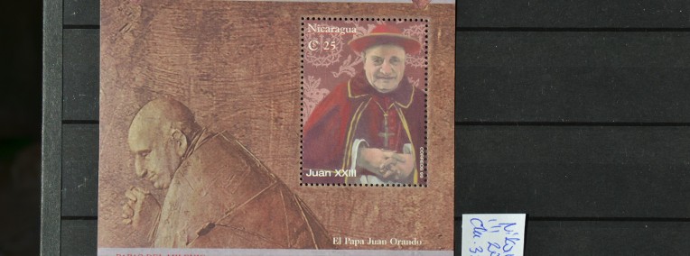 Papież Jan Paweł II Nikaragua III ** Wg Ks Chrostowskiego 321 numerowany-1