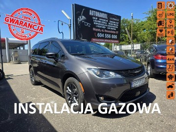 Chrysler Pacifica 3.6 Ben + LPG, 4x4, Radar, Kamery 360, Bluetooth, Skóra, El. Drzwi