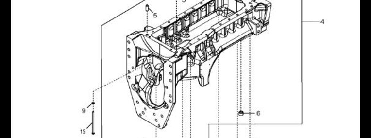 RE528732 John Deere 8345R - Wlot pompy oleju-1