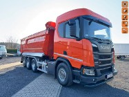 Scania R500 E6 33,0T SALON PL / R500 RX / WYWROT / OŚ SKRETNA / 8x4 - 4 / poduszki / E6