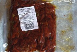 Włoskie SUSZONE POMIDORY w oleju 1,5 kg czosnek,oregano,kaparyWARSZAWA