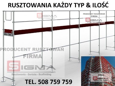 RUSZTOWANIA 440m2 - Dostawa Cała Polska NOWE Rusztowanie KAŻDY TYP KAŻDA ILOŚĆ-1