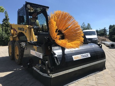 Zamiatarka Bobcat z koszem, koszowa do mini ładowarki  ( kompaktowa, skid steer)-1