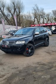 Volkswagen Touareg I Pneumatyka - Skóra - Szybrdach - Zadbany - Zarejestrowany-2