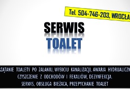 Toalety serwis i dezynfekcja, tel , Wrocław, awaryjne sprzątanie toalet.