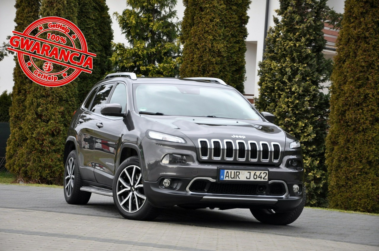 Jeep Cherokee V [KL] 2.2d(200KM)*Radar ACC*Xenon*Led*Navi*Kamera*Skóry*Progi*BLS*Alu18