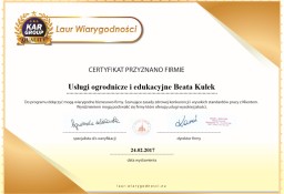 Laur Wiarygodności: Program certyfikacji dla firm