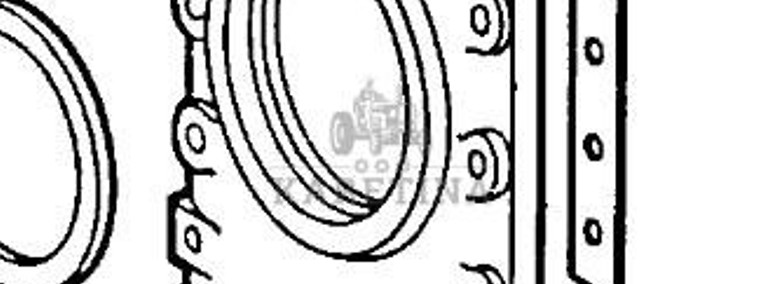 Fendt Favorit 514 Pokrywa Końcówki Skrzyni Korbowej CZĘŚCI F180200210150-1