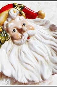 Śliczna Patera Świąteczna Mikołaj talerz na cukierki, inne przysmaki -2