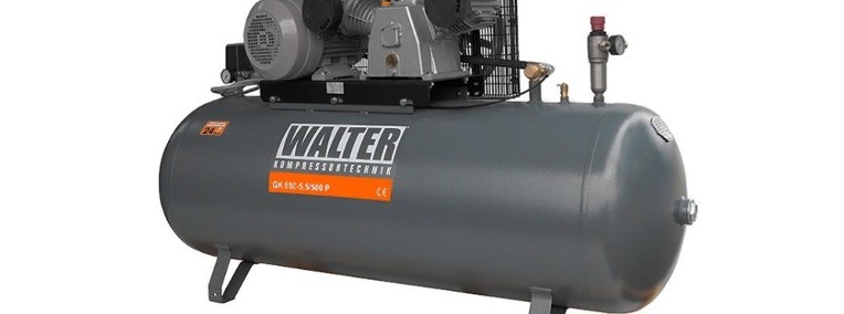 Sprężarka WALTER GK 880/500 10BAR, zbiornik 500L, 400V, 2 lata gwarancji-1