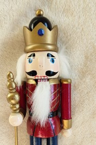 D004 Figurka dziadek do orzechów Boże Narodzenie ozdoba król dekor-2
