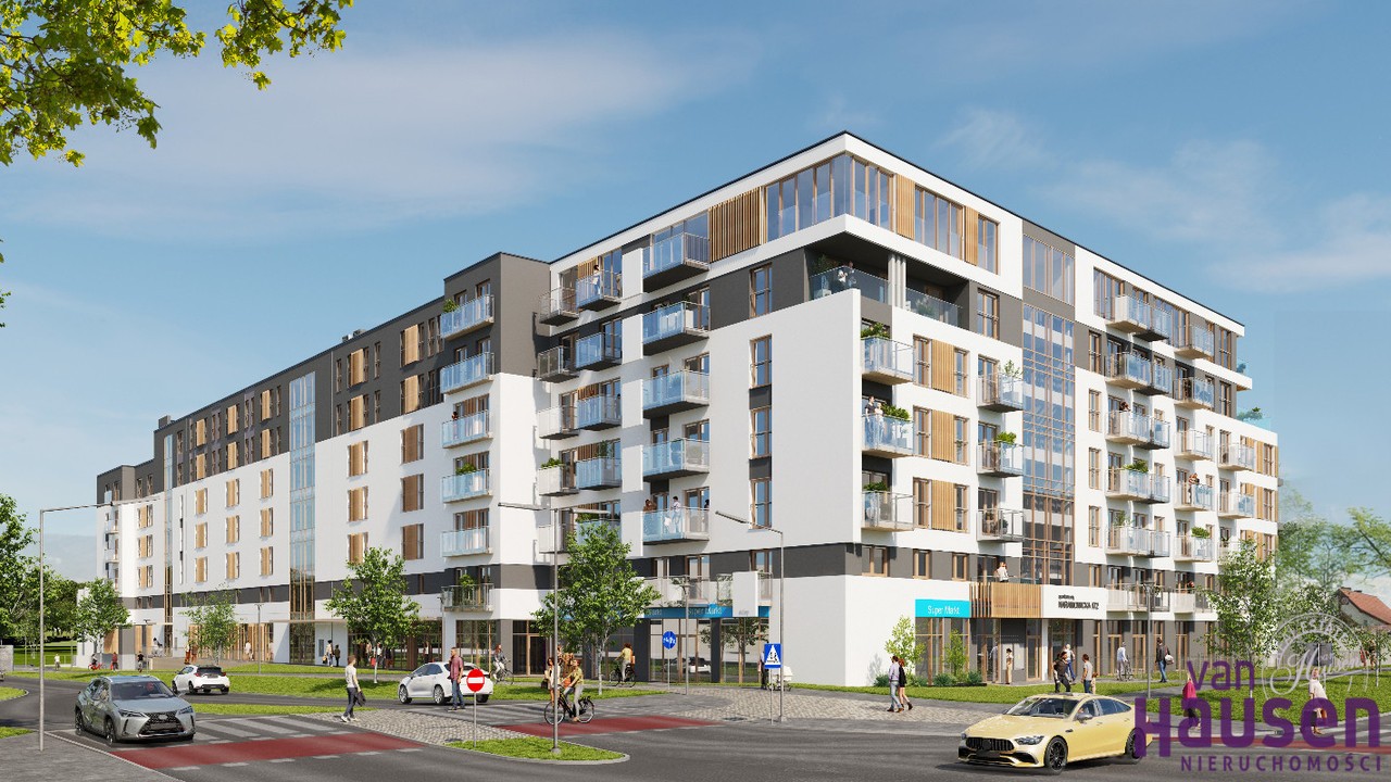 Mieszkanie na sprzedaż, 49 m², 3 pokoje Poznań Naramowice - Widok 2