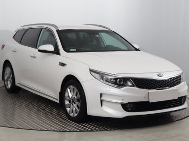 Kia Optima IV , Salon Polska, Serwis ASO, Automat, VAT 23%, Skóra, Navi,-1