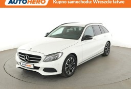 Mercedes-Benz Klasa C W205 automat full LED półskóra grzane fotele navi klima auto kamera i czy