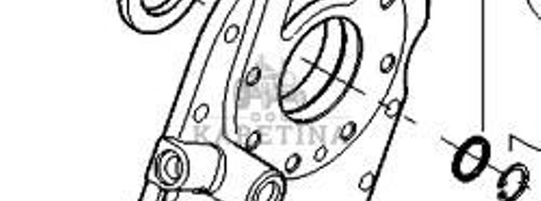 CLAAS Orbis 450 Pokrywa Przekładni Rozdzielającej CZĘŚCI 0001392960 00 0139 296 0-1