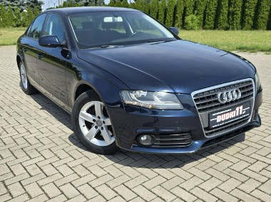 Audi A4 IV (B8) 2,0TDI Navigacja.Tempomat.Serwis.Parktronic.Alufelgi.Bardzo Ładne!-1