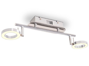 vidaXL Lampa sufitowa/ścienna LED z 2 diodami, ciepłe białe światło 50517-1