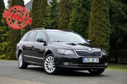 Skoda Superb II 2.0TDI(170KM)*Lift*DSG*Xenon*Led*Navi*Welur*El.Fotele*Chrom*Alu17"AS