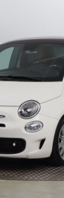 Fiat 500 , Salon Polska, Automat, Skóra, Klimatronic, Tempomat,-3