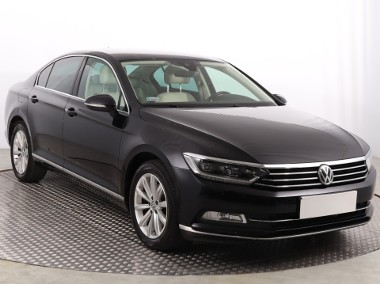 Volkswagen Passat B8 , Salon Polska, Serwis ASO, Skóra, Navi, Klimatronic,-1